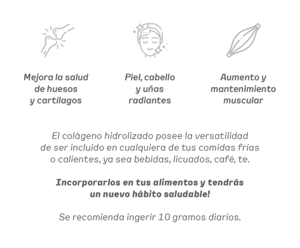 Colágeno Clear Hidrolizado – 250g - Imagen 4