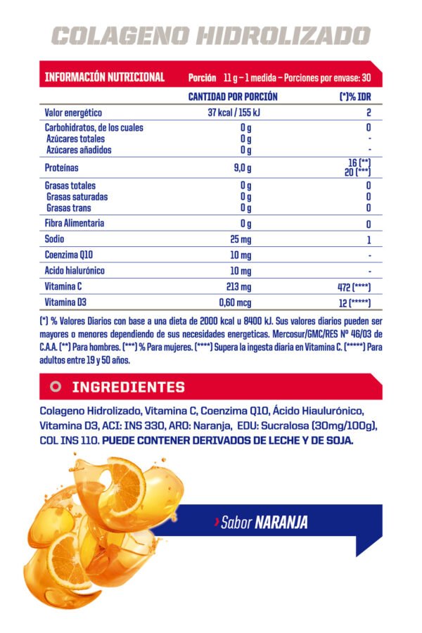 Colágeno Sport – Mervick LAB (330g) - Imagen 4