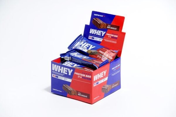Whey Protein Bar – Mervick (Caja x12 de 46g)