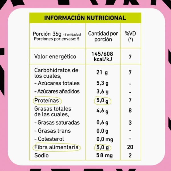 Combo x 3 Galletitas Proteicas Íntegra – Chía & Arándanos 72 g - Imagen 3