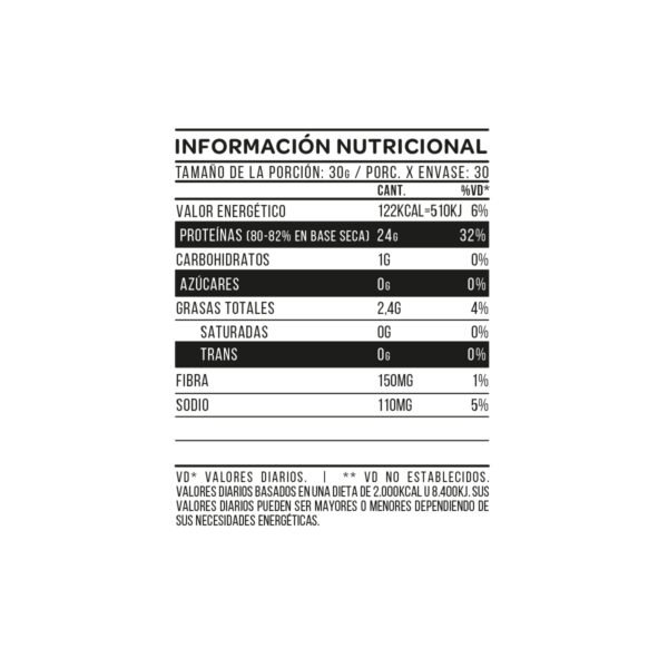 Just Plant Protein – 2 lb (908 g) – Proteína vegetal aislada - Imagen 3