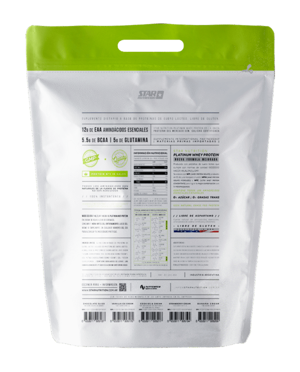 Platinum Whey Protein 3Kg - Imagen 3