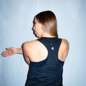 Alternative view of Musculosa Pulse Overprint Black