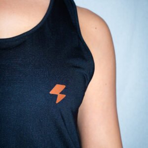 Musculosa Pulse Overprint Black - Imagen 5