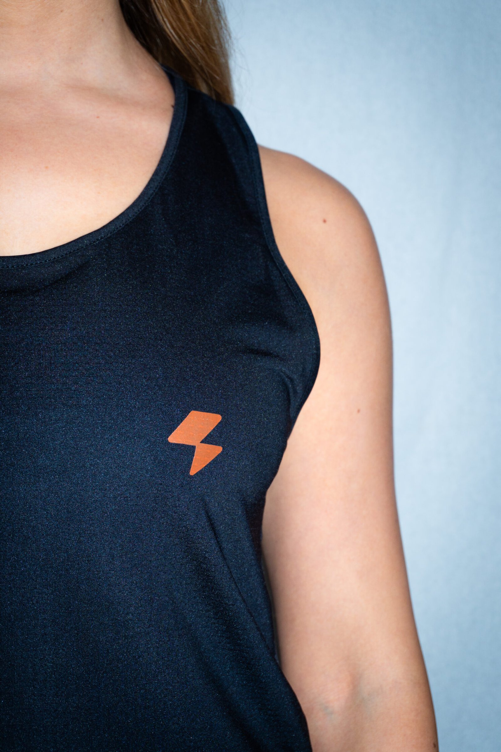 Musculosa Pulse Overprint Black - Imagen 5