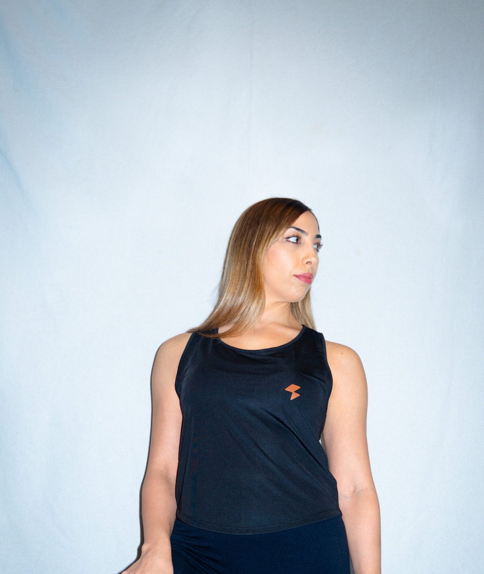 Musculosa Pulse Overprint Black - Imagen 7