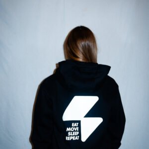 Hoodie Surge Glow Black - Imagen 6