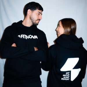 Hoodie Surge Glow Black