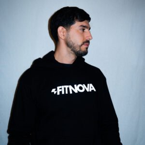 Alternative view of Hoodie Surge Glow Black