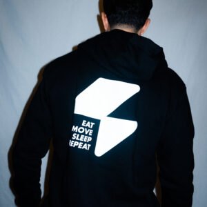 Hoodie Surge Glow Black - Imagen 3