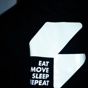 Hoodie Surge Glow Black - Imagen 4